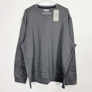 PGA Tour Sweatshirt Mens XXL Gray Crewneck Pullover NWT